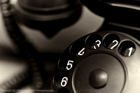 schwarzes Telephon (black telephone)